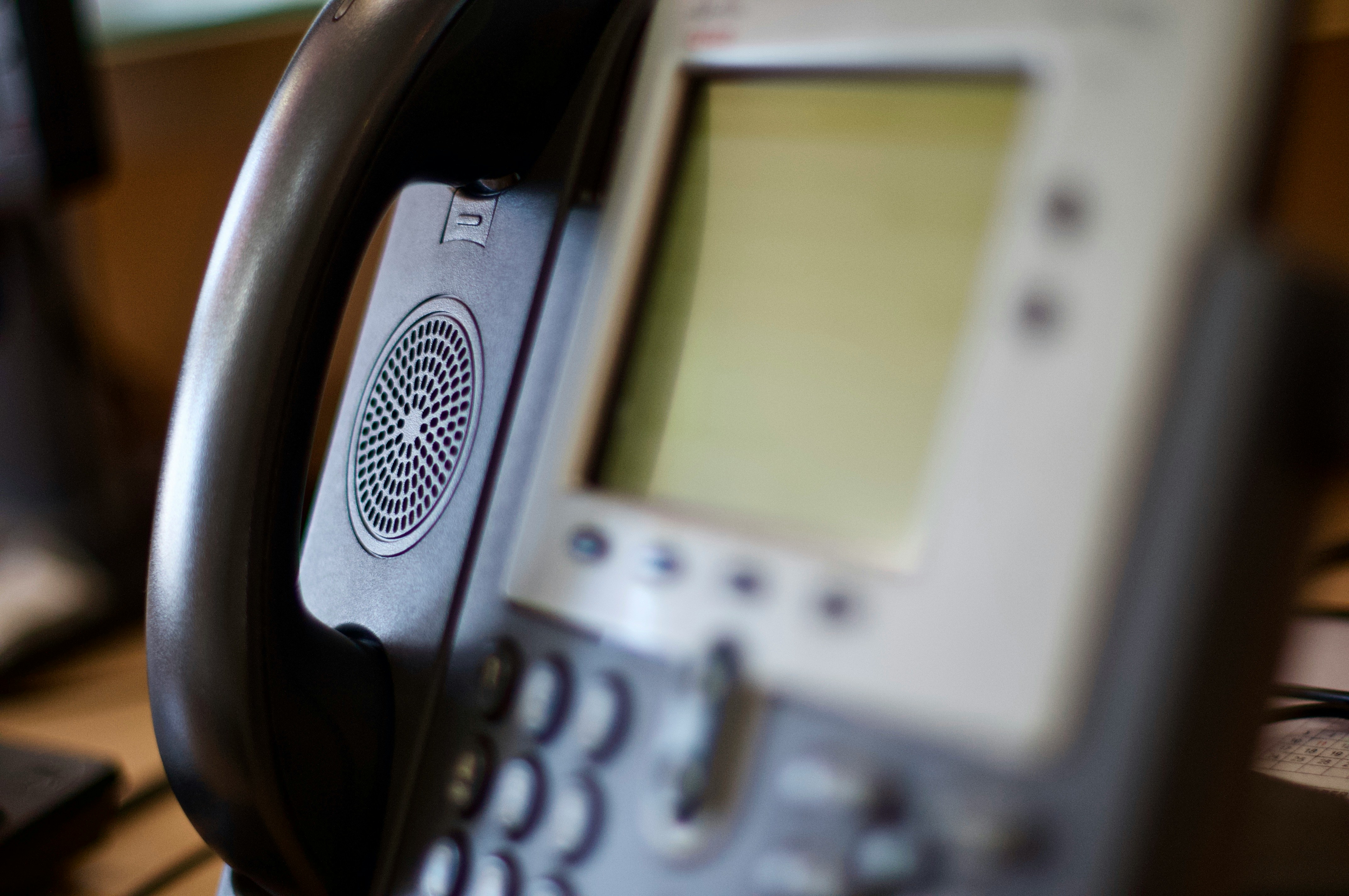 VoIP handset detail